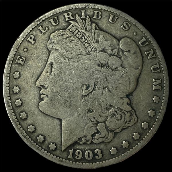 1903-S Morgan Silver Dollar LIGHTLY  CIRCULATED