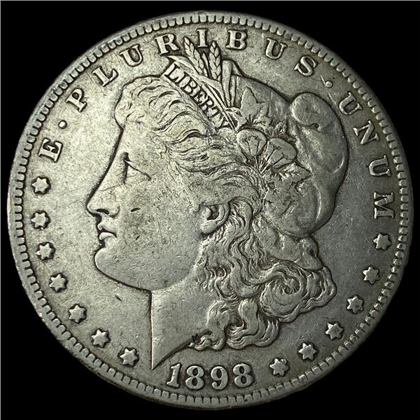 1898-S Silver Morgan Dollar NEARLY  UNCIRCULATED