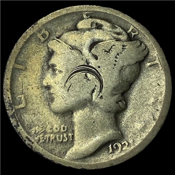 1923 Mercury Dime LIGHTLY CIRCULATED
