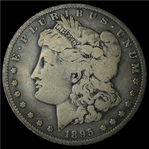 1895-S Silver Morgan Dollar LIGHTLY  CIRCULATED
