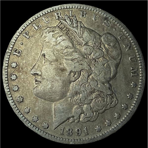 1891-O Silver Morgan Dollar LIGHTLY  CIRCULATED