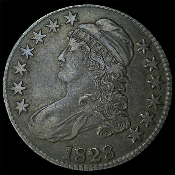1828 Capped Bust Half Dollar CLOSELY  UNCIRCULATED