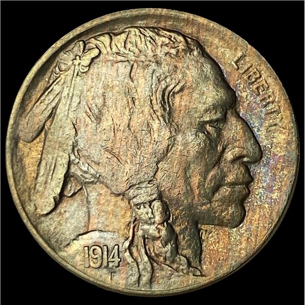 1914 T1 Buffalo Nickel CHOICE BU