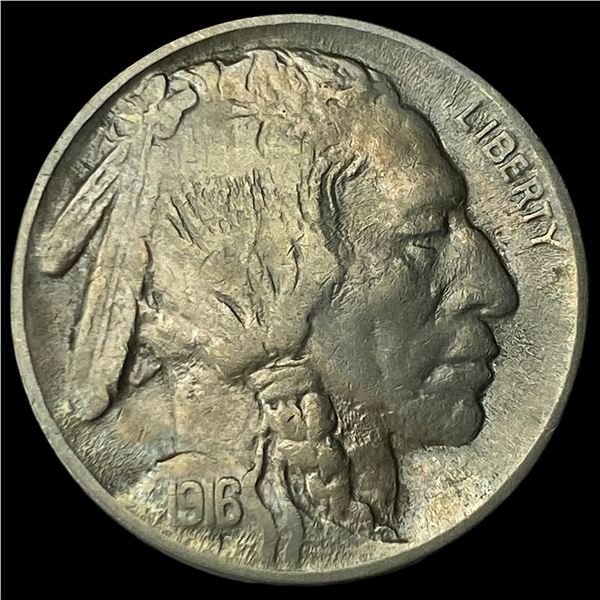 1916 Buffalo Nickel CHOICE AU