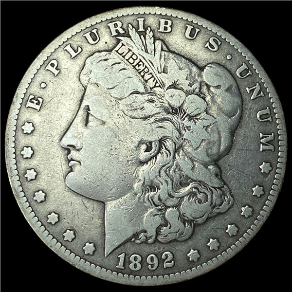1892-S Morgan Silver Dollar LIGHTLY  CIRCULATED