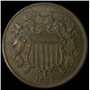 Image 1 : 1865 Bronze Two-Cent Piece UNCIRCULATED