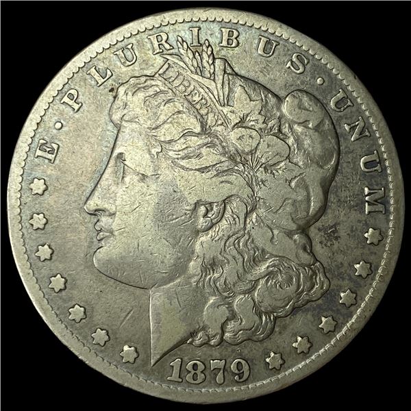 1879-S Silver Morgan Dollar LIGHTLY  CIRCULATED