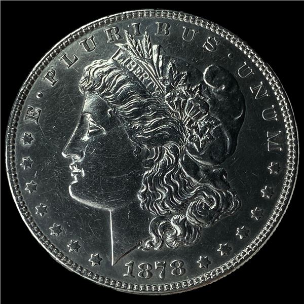 1878 Silver Morgan Dollar CLOSELY  UNCIRCULATED