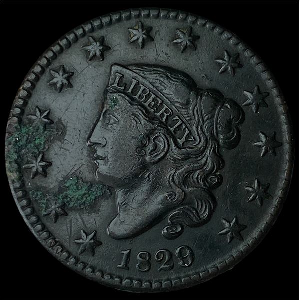 1829 Coronet Head Large Cent UNCIRCULATED