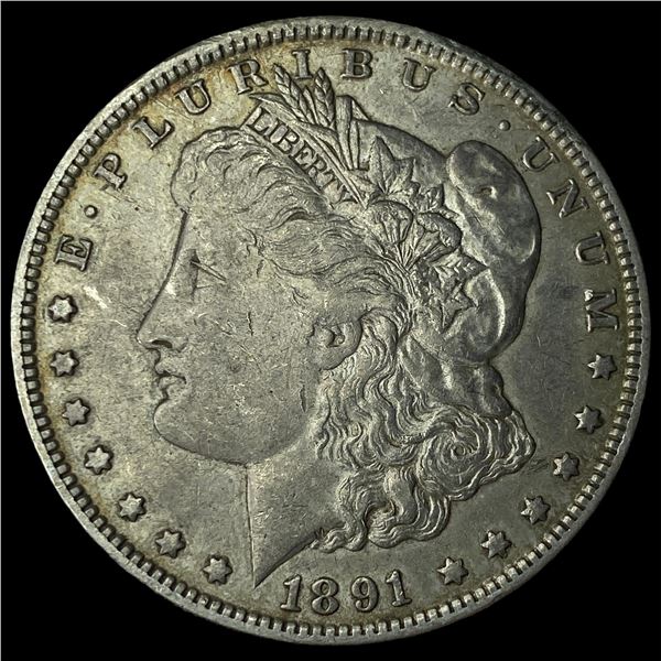 1891-O Silver Morgan Dollar CLOSELY  UNCIRCULATED