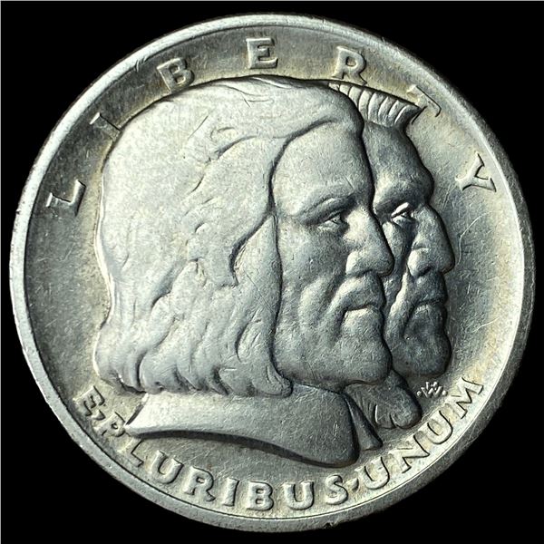 1936 Silver Long Island Tercentenary Half  Dollar UNCIRCULATED