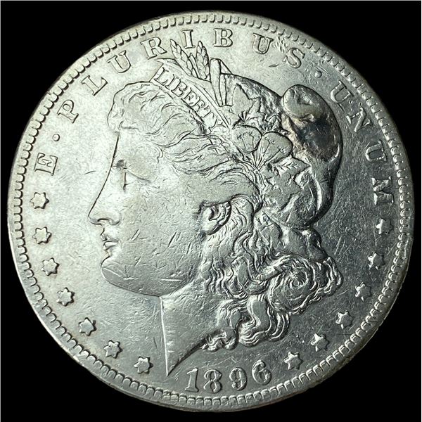 1896-S Silver Morgan Dollar LIGHTLY  CIRCULATED