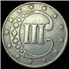 Image 2 : 1851 Silver Three-Cent Piece CLOSELY  UNCIRCULATED
