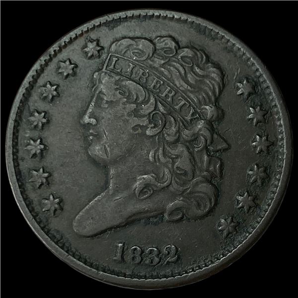 1832 Classic Head Half Cent UNCIRCULATED