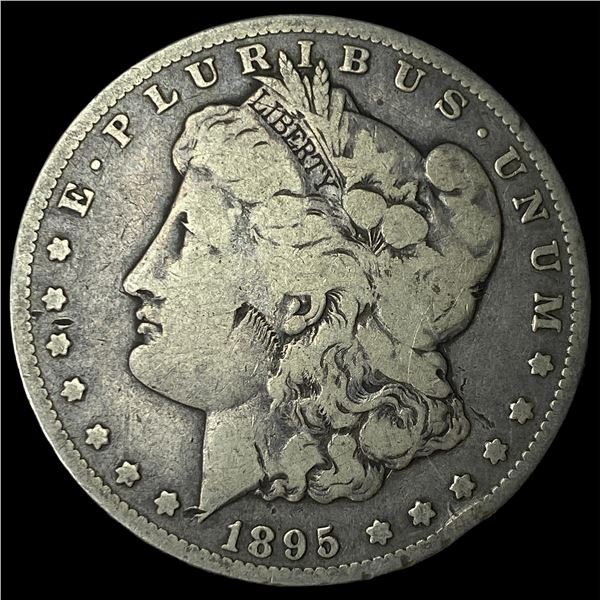 1895-S Silver Morgan Dollar LIGHTLY  CIRCULATED