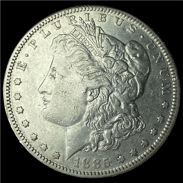 1885-S Silver Morgan Dollar NEARLY  UNCIRCULATED