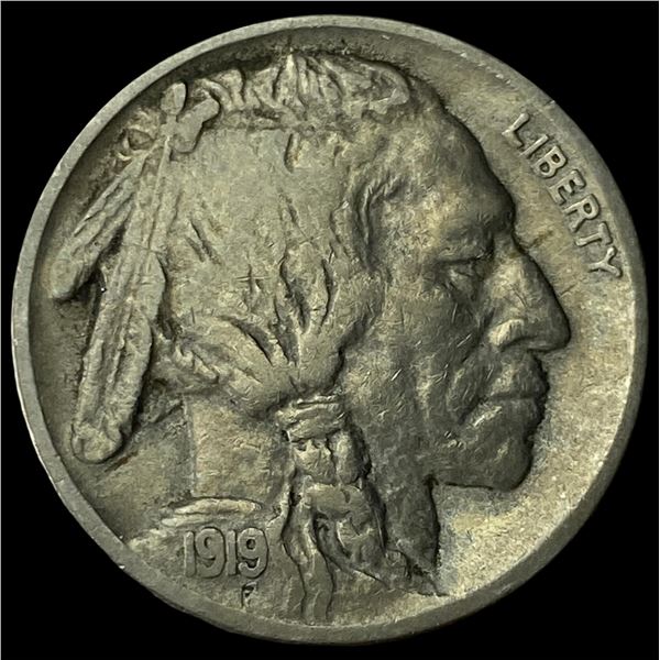 1919-S Buffalo Nickel NEARLY UNCIRCULATED