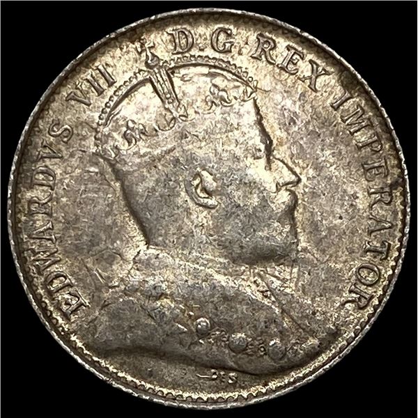 1902 Canada Silver 5 Cents UNCIRCULATED