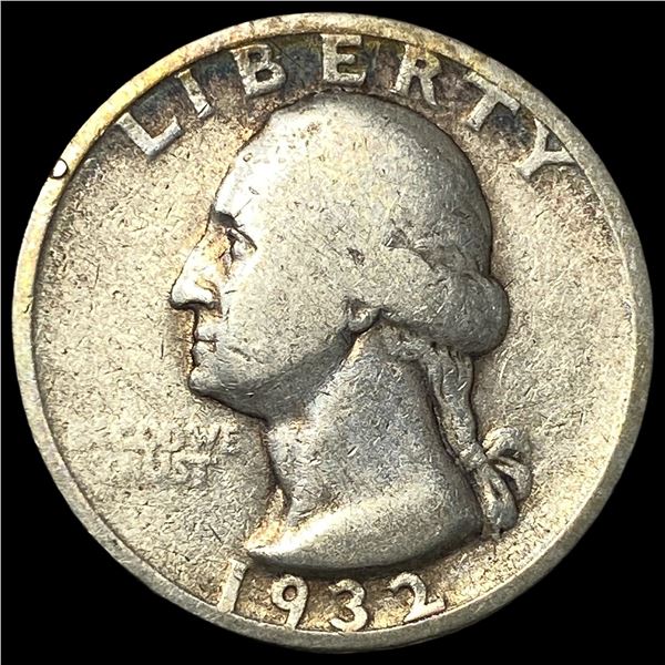 1932-D Silver Washington Quarter LIGHTLY  CIRCULATED