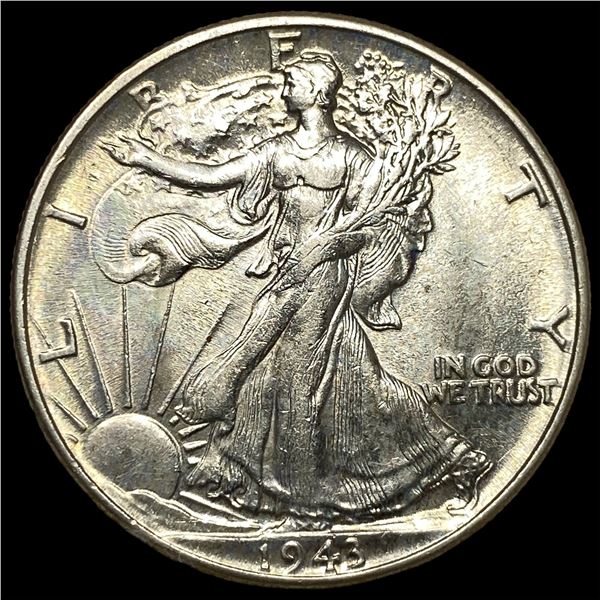 1943 Silver Half Dollar (Walking Liberty) GEM  BU