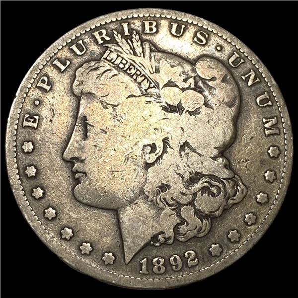 1892-S Silver Morgan Dollar LIGHTLY  CIRCULATED