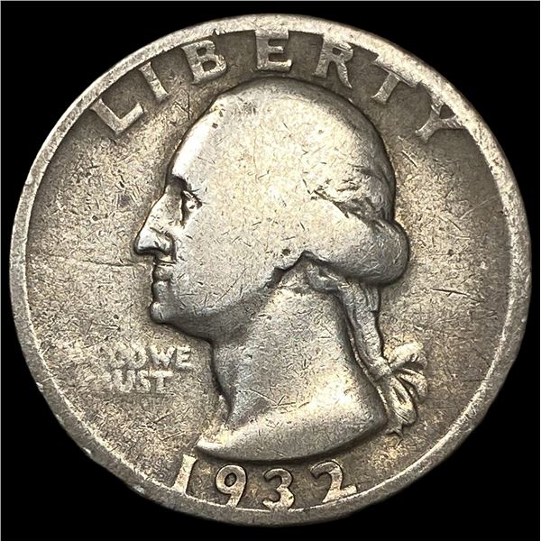 1932-S Silver Washington Quarter NICELY  CIRCULATED