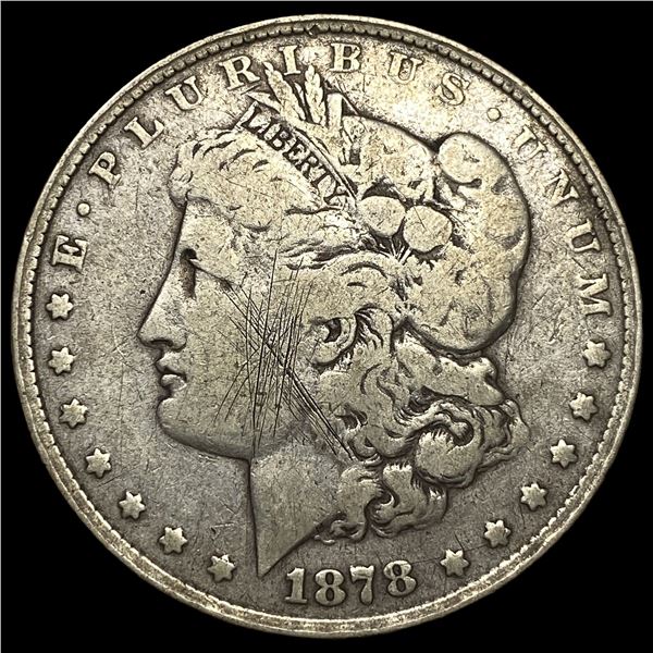 1878-CC Silver Morgan Dollar LIGHTLY  CIRCULATED