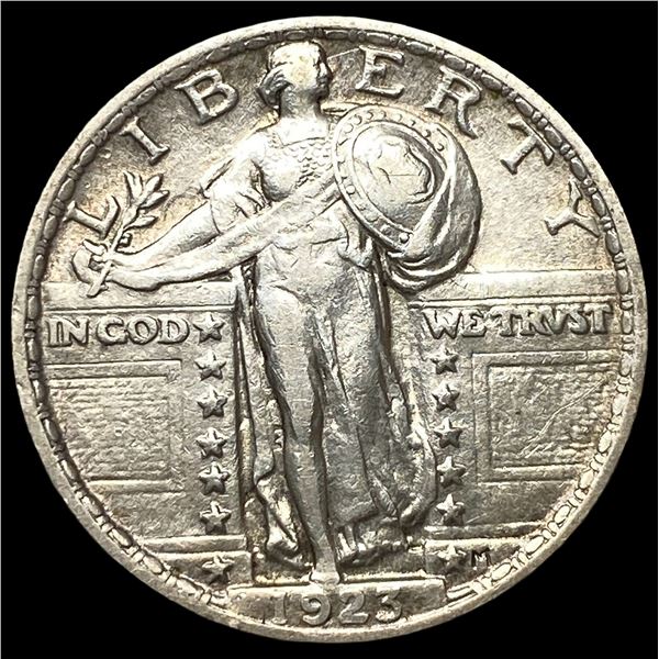 1925 Standing Liberty Silver Quarter CHOICE  AU