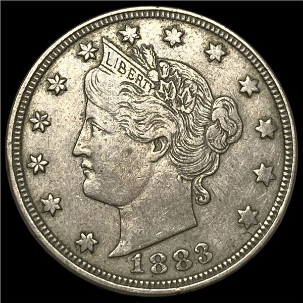 1883 Liberty Head Nickel (No Cents) NEARLY  UNCIRCULATED