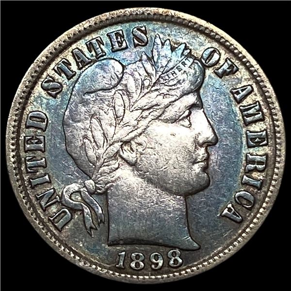 1898 Barber Dime CLOSELY UNCIRCULATED