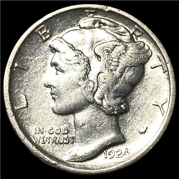 1924-S Silver Mercury Dime UNCIRCULATED