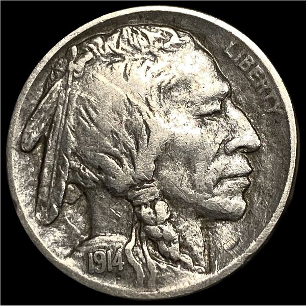 1914-S Buffalo Nickel NEARLY UNCIRCULATED
