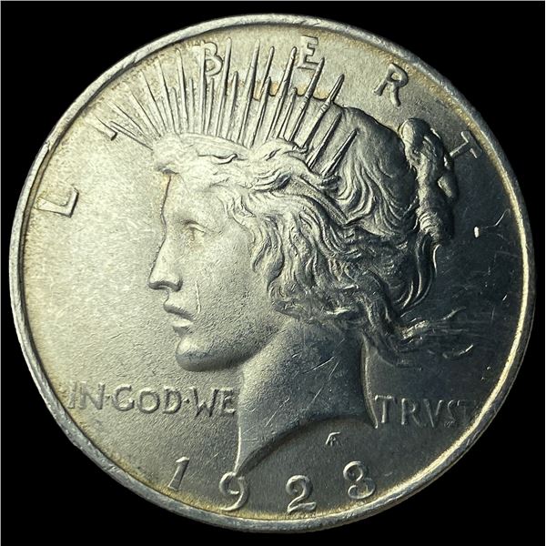 1923 Silver Peace Dollar GEM BU
