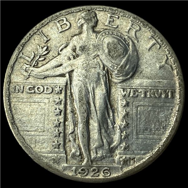 1926 Standing Liberty Silver Quarter CLOSELY  UNCIRCULATED