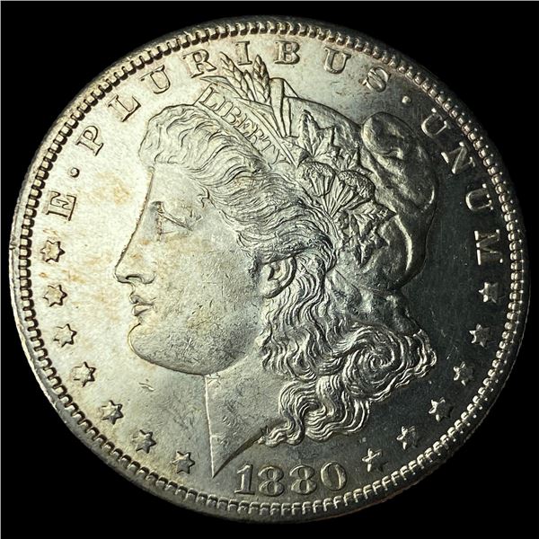 1880-S Silver Morgan Dollar GEM BU
