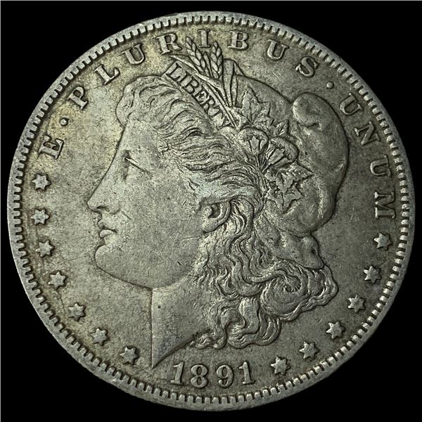 1891-O Silver Morgan Dollar CLOSELY  UNCIRCULATED