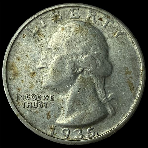 1935-D Silver Washington Quarter UNCIRCULATED