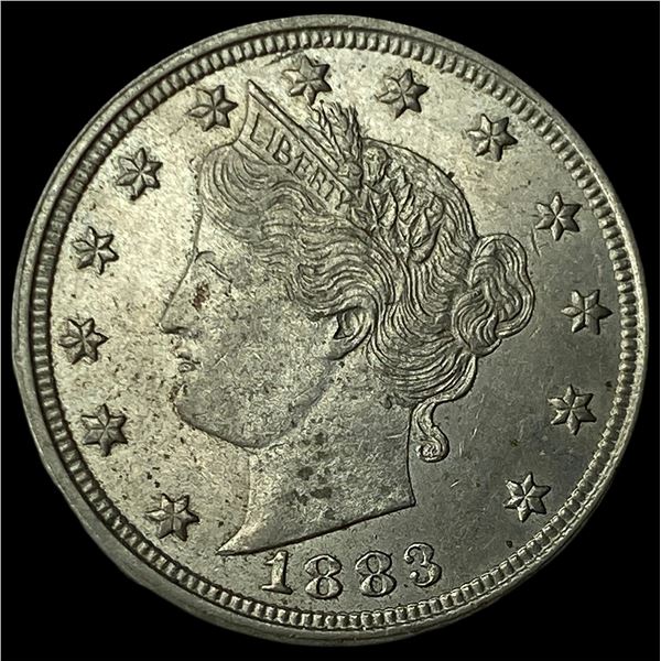 1883 Liberty Head Nickel No Cents  UNCIRCULATED