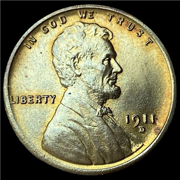1911-D Lincoln Wheat Cent GEM BU