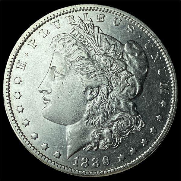 1886-O Silver Morgan Dollar CHOICE AU