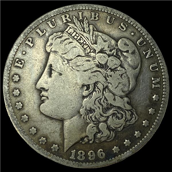 1896-S Silver Morgan Dollar LIGHTLY  CIRCULATED