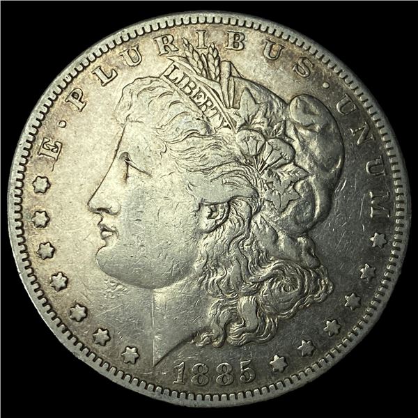 1885-S Silver Morgan Dollar NEARLY  UNCIRCULATED