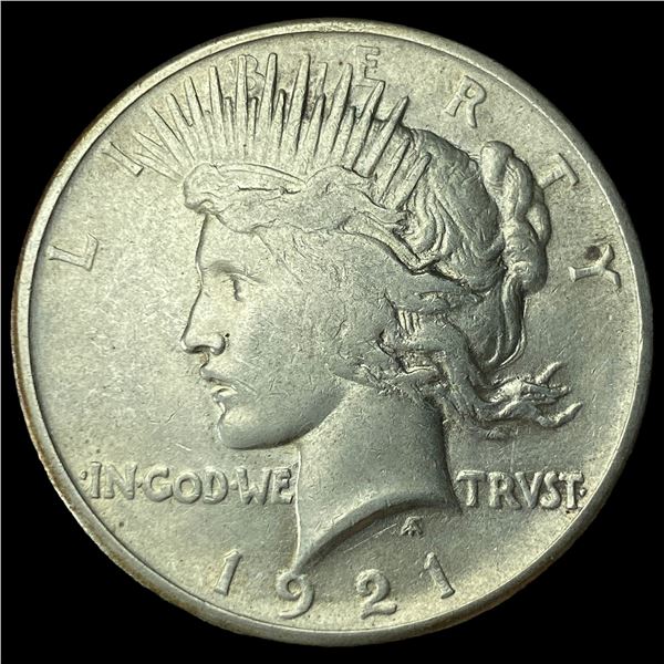 1921 Silver Peace Dollar CLOSELY UNCIRCULATED