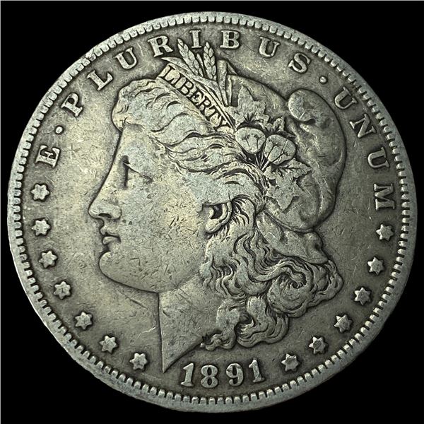 1891-O Silver Morgan Dollar LIGHTLY  CIRCULATED