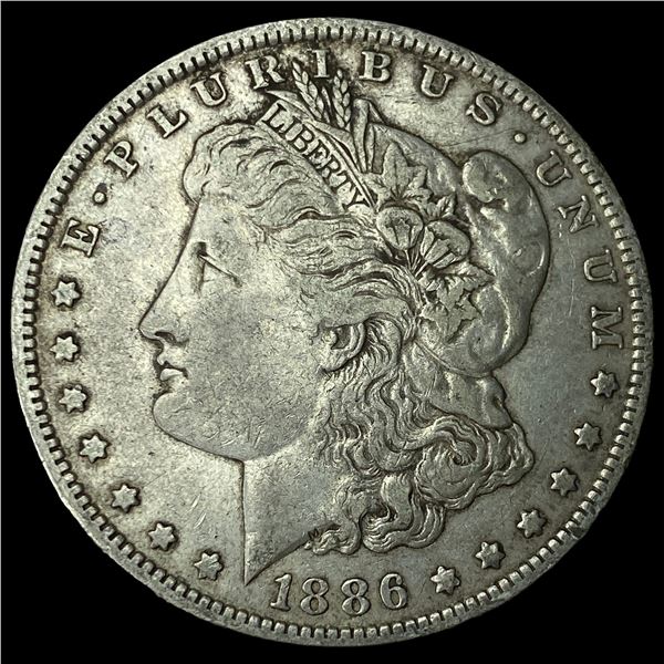 1886-O Silver Morgan Dollar LIGHTLY  CIRCULATED