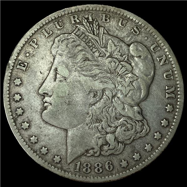 1886-O Silver Morgan Dollar LIGHTLY  CIRCULATED