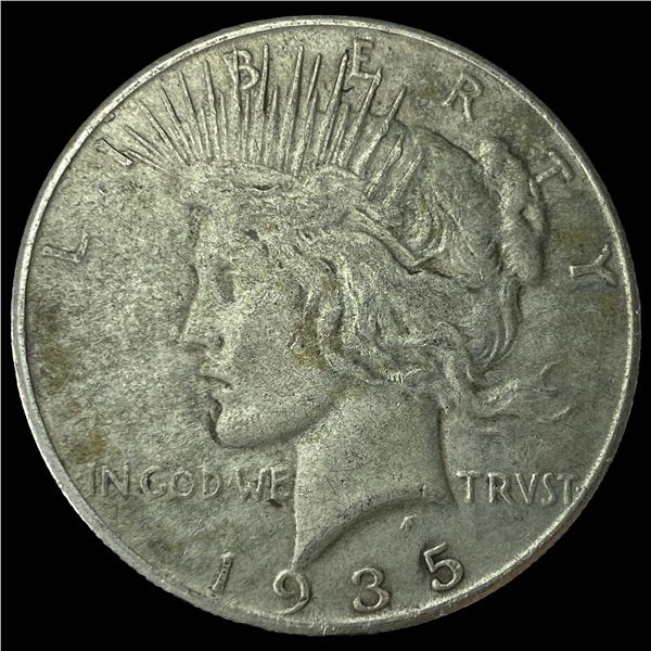 1935 Silver Peace Dollar LIGHTLY CIRCULATED