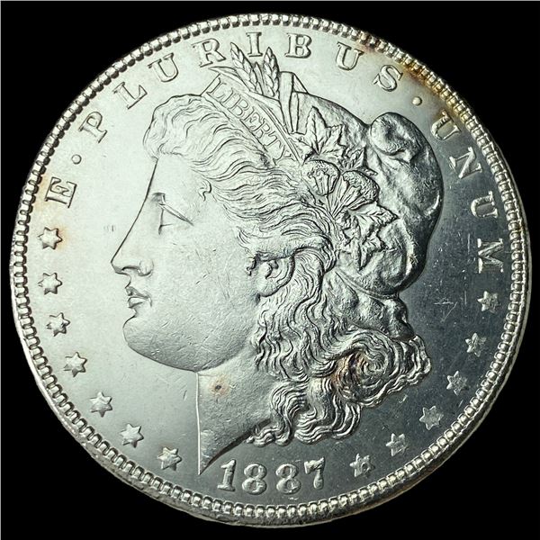 1887 Morgan Silver Dollar CHOICE BU