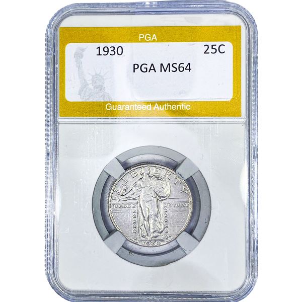 1930 Standing Liberty Quarter PGA MS64