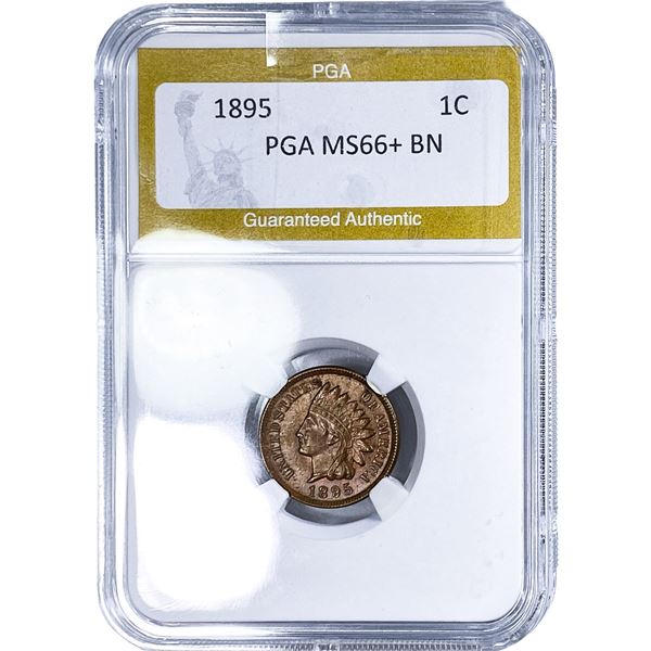 1895 Indian Head Cent PGA MS66+ BN